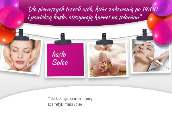 Pierwsze urodziny w MNE Salon & Spa - promocja