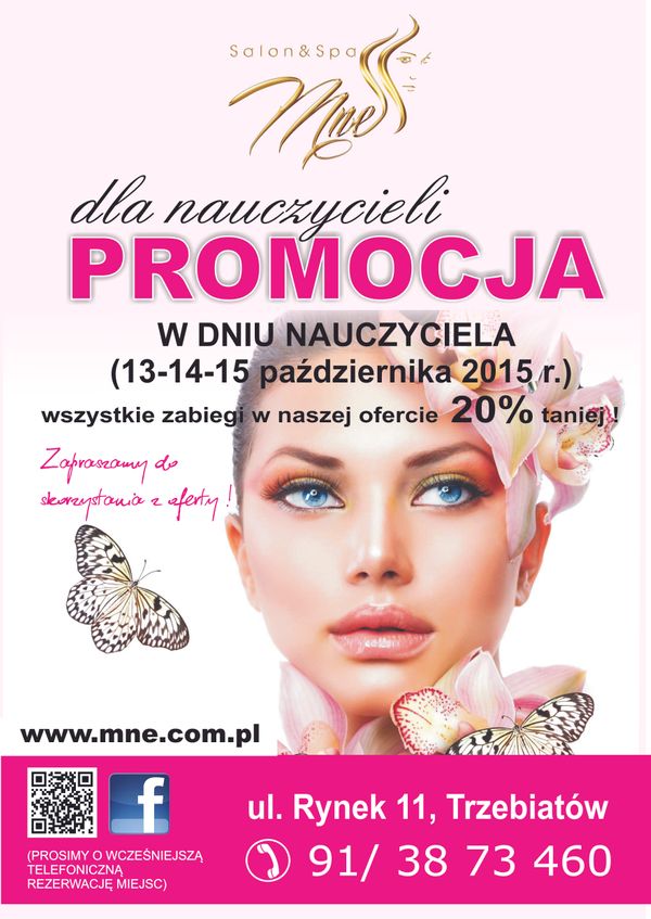 Dzień Nauczyciela w MNE Salon & Spa