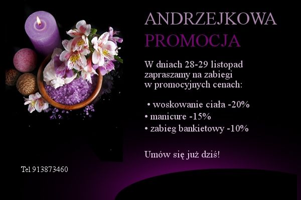 Andrzejkowa promocja w MNE Salon&Spa