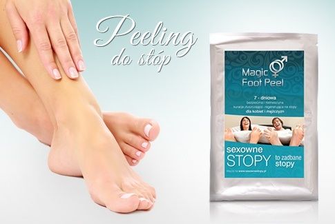 Magic Foot Peel dostępny w MNE Salon & Spa
