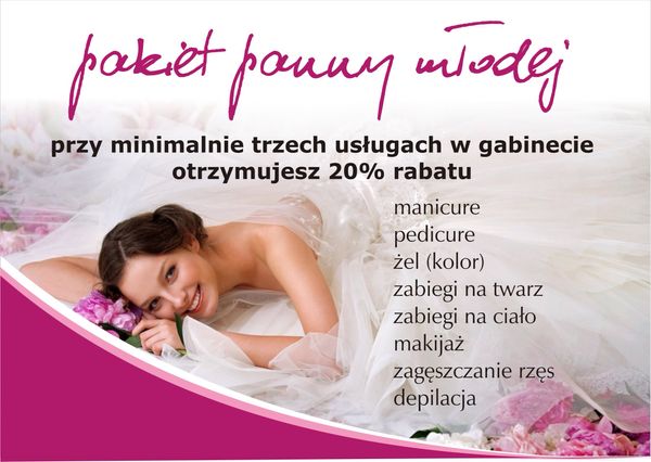 Panna młoda i przygotowanie do ślubu w MNE Salon & Spa