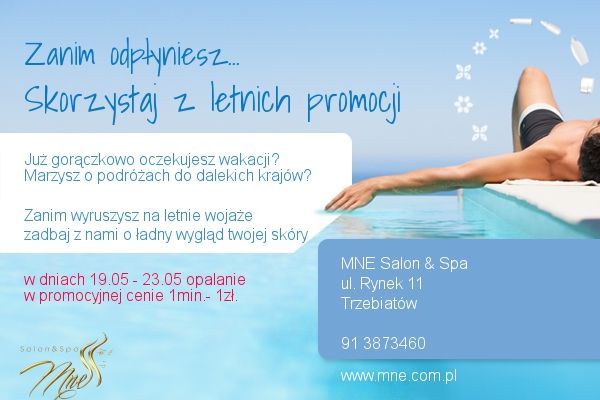 Przygotowania do nadchodzącego lata w MNE Salon & Spa