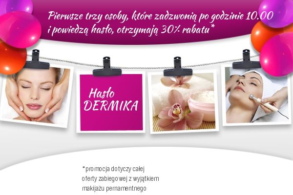 Pierwsze urodziny w MNE Salon & Spa- promocja