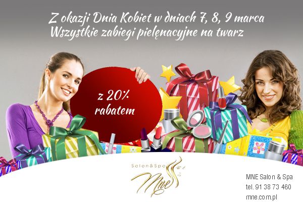 Promocja z okazji " Dnia Kobiet"