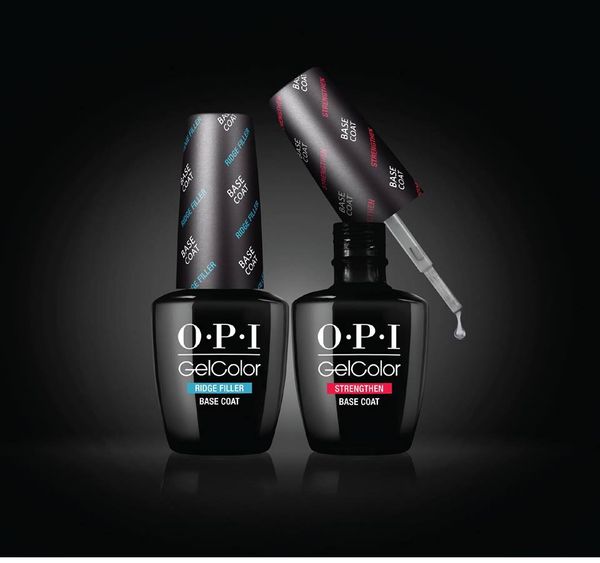 Bazy GelColor by OPI: Ridge Filler Base Coat i Strengthen Base Coat